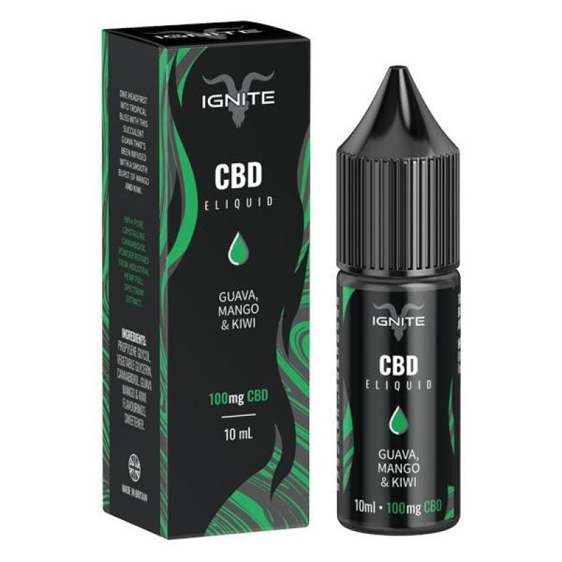 Ignite CBD 100mg CBD Vaping Liquid 10ml (70PG/30VG...