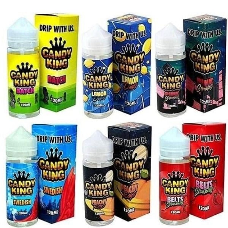 Candy King 0mg 120ml Shortfill (70VG/30PG)