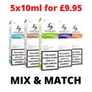Hangsen E Liquid  50ml (5x 10ml) – Mix And Match...