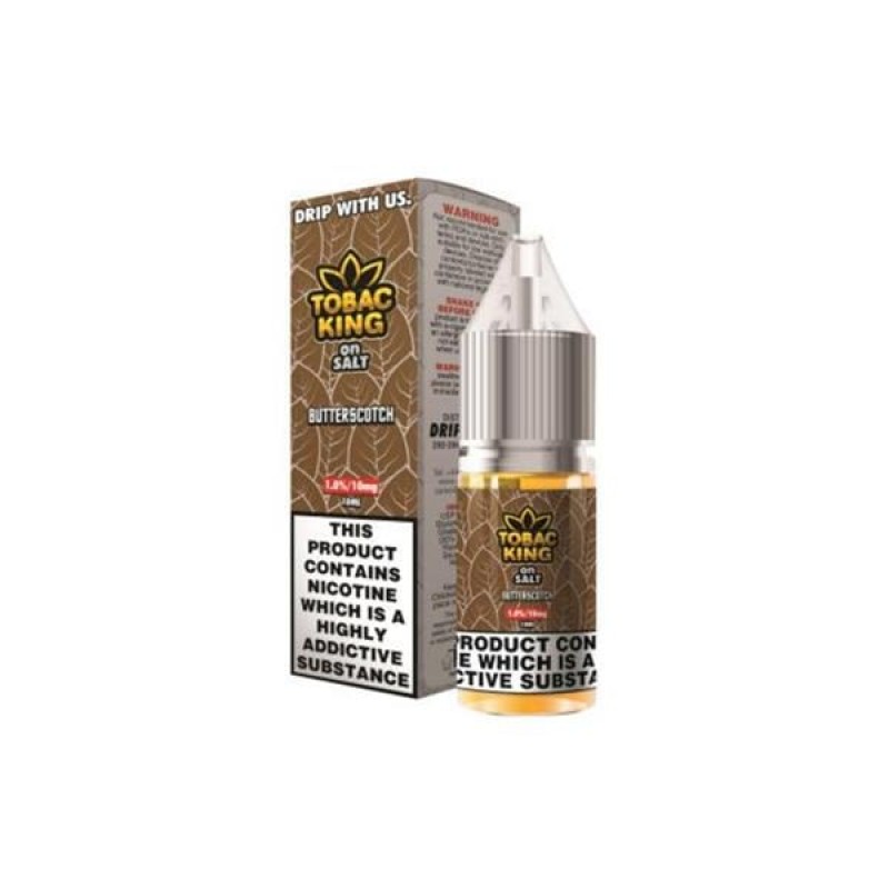 20MG Tobac King On Salt 10ML Flavoured Nic Salt (5...