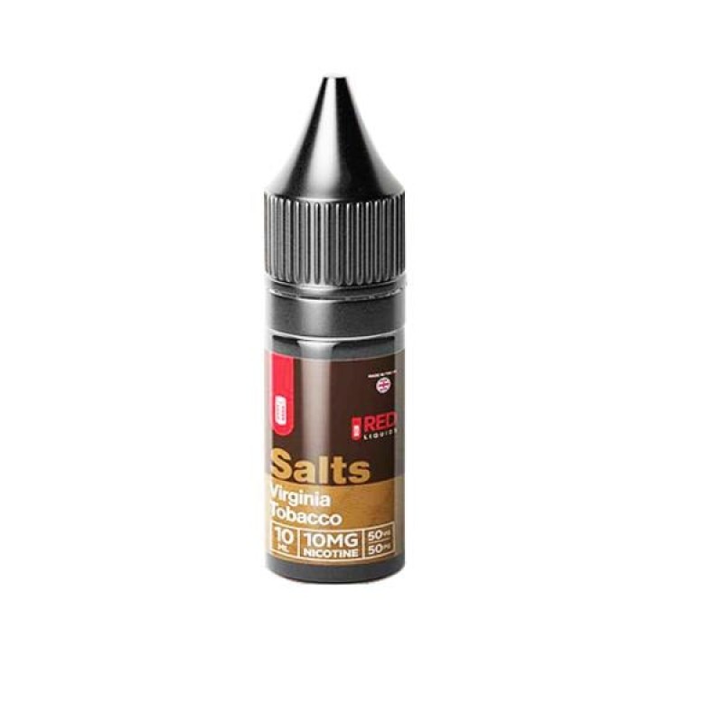 10mg Red Tobacco 10ml Flavoured Nic Salt (50VG/50P...