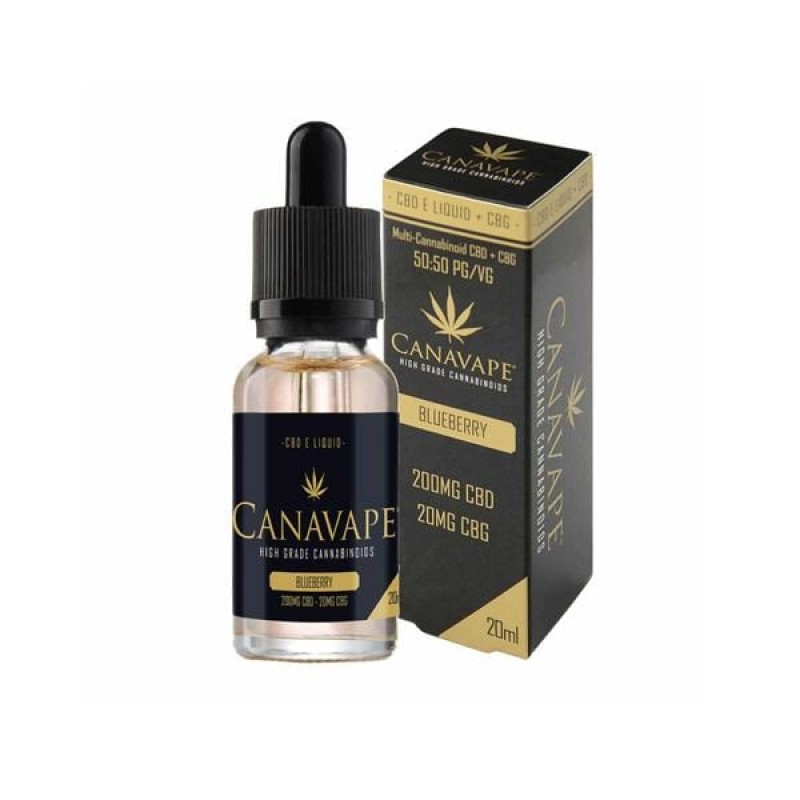 Canavape® 400mg CBD 40mg CBG 20ml E-liquid (50VG/...