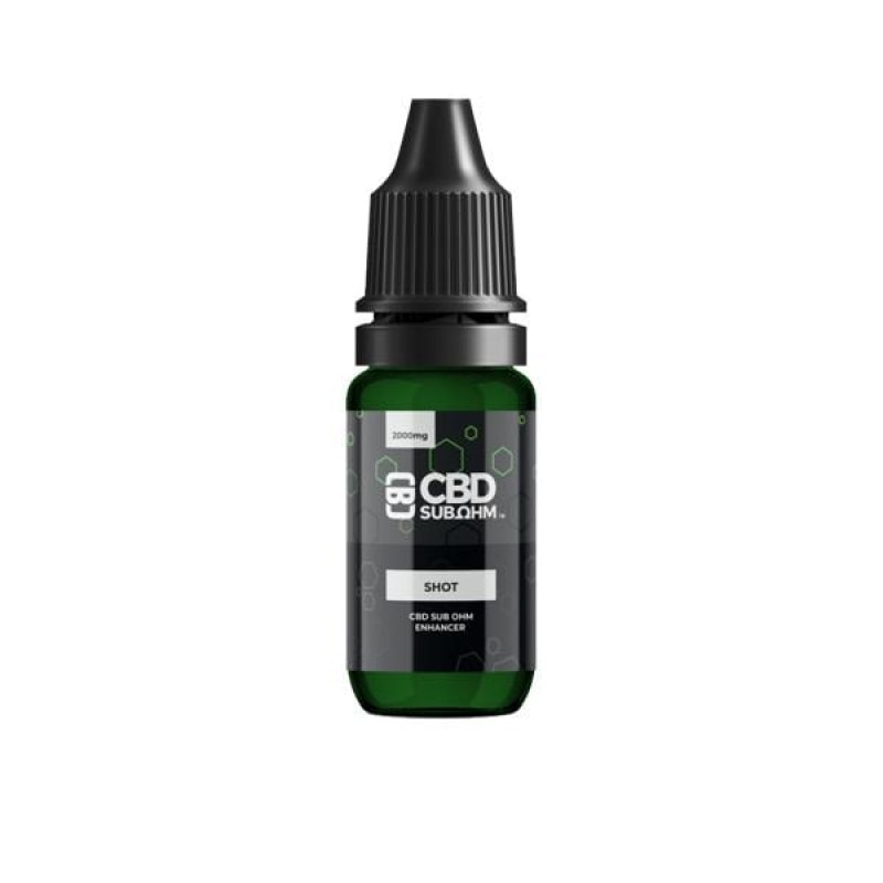 CBD Asylum 2000mg CBD Sub Ohm Shot 10ml