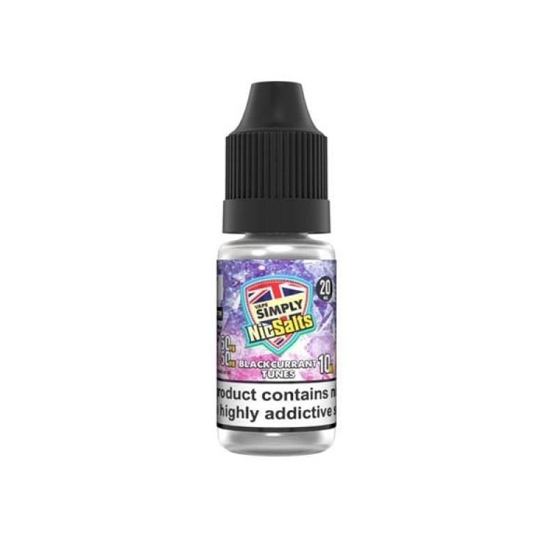 10mg Vape Simply Nic Salts 10ml (50VG/50PG)