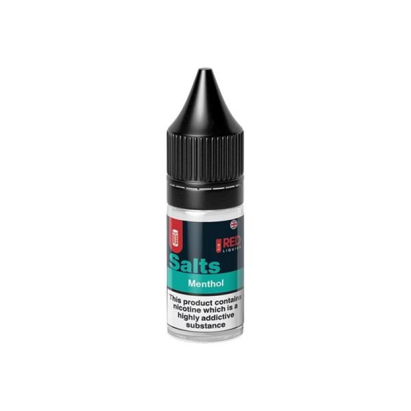 10mg Red Salts 10ml Menthol Nic Salt (50VG-50PG)